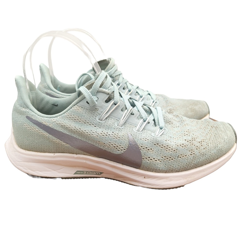 Nike Air Zoom Pegasus 36 Running Shoes Womens 7.5 AQ2210-302 Blue Sneakers